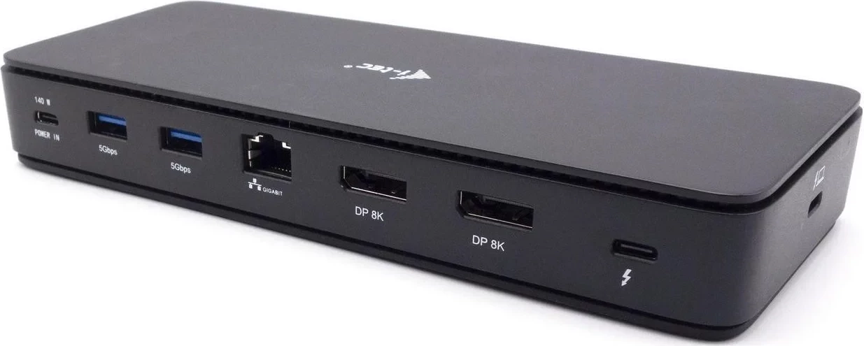 Docking postaja 2x Display Gen3, 7x USB, 2.5G LAN, PowerDelivery 92 W, Thunderbolt4, i-tec, črna