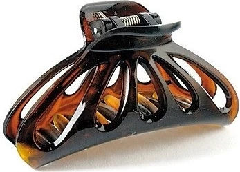 Sponka za lase Donegal 5802, jantar, 1 kos