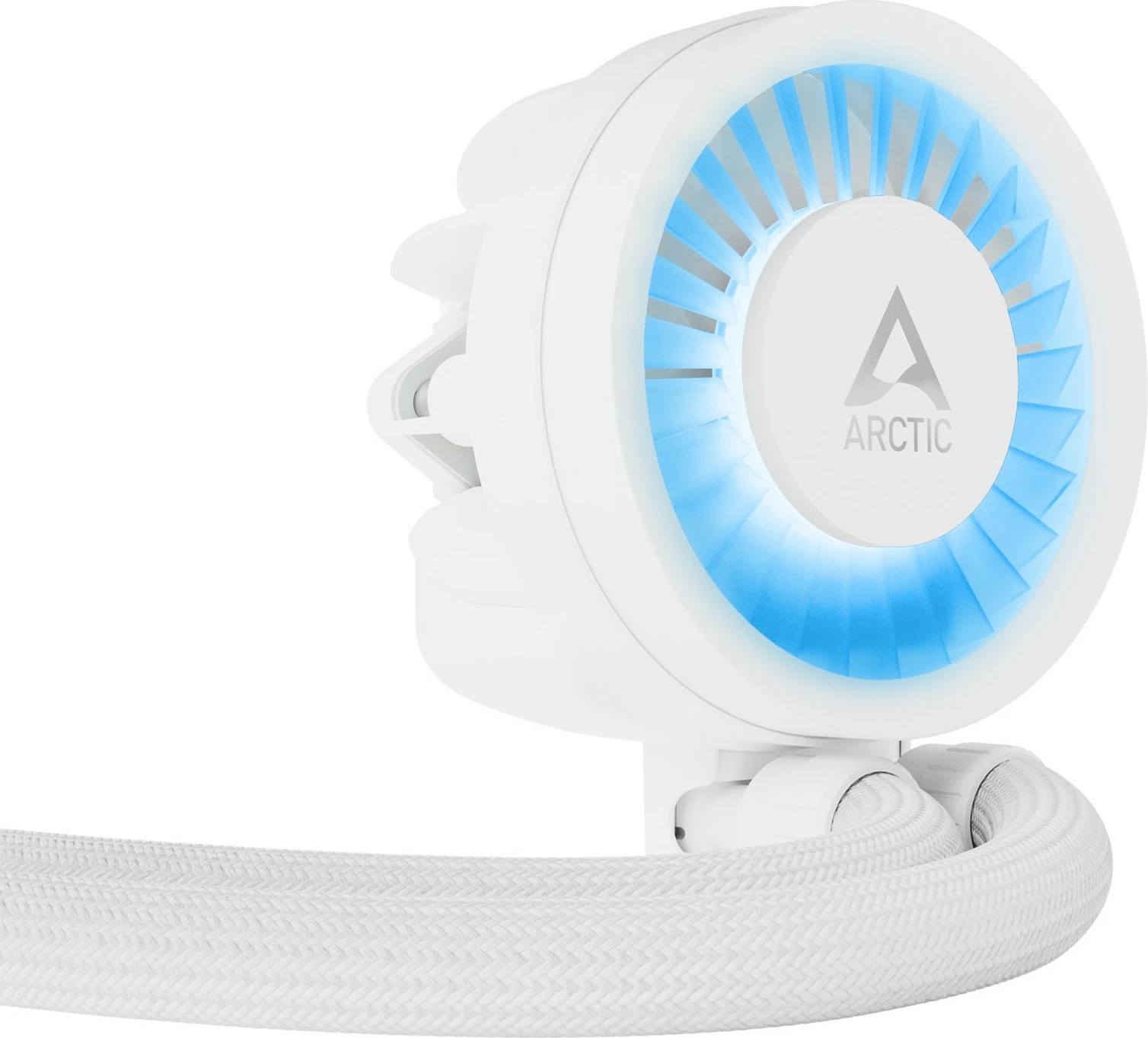 Vodna hladilna enota za CPU ARCTIC Liquid Freezer III 240 A-RGB, 12 cm, 48,82 CFM, bela