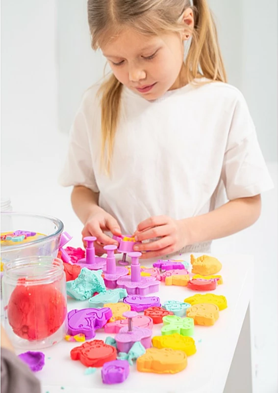 Modelirna masa Misiolina, Epee, 2x50 g, 2 modela, zelena/modra