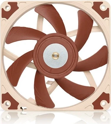 Ventilator 12 cm, bež in rjav Noctua NF-A12x15 FLX