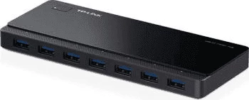 USB hub, 7 USB 3.0 priključkov, z napajanjem, črn, TP-Link UH700