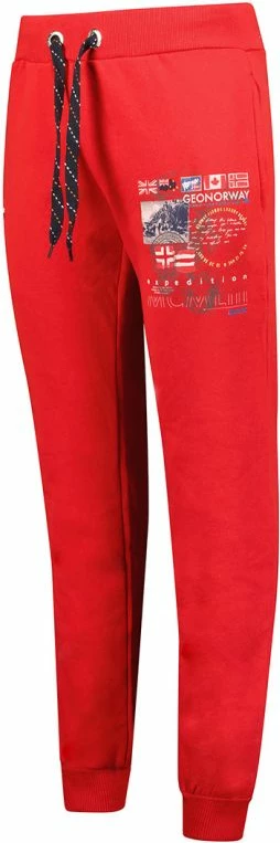 Hlače za moške Meographe EO Geographical Norway, rdeče