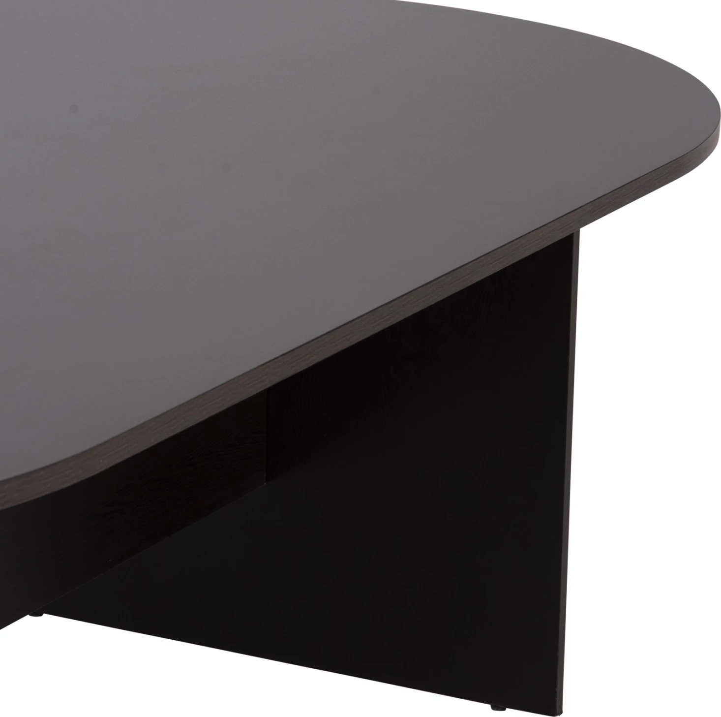 Konferenčna ovalna miza SIENNA FH2134.02 melamin v wenge 240x120x75Hcm