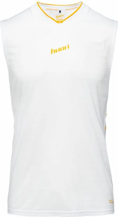 Dres za trening za moške Huari, bel/rumen