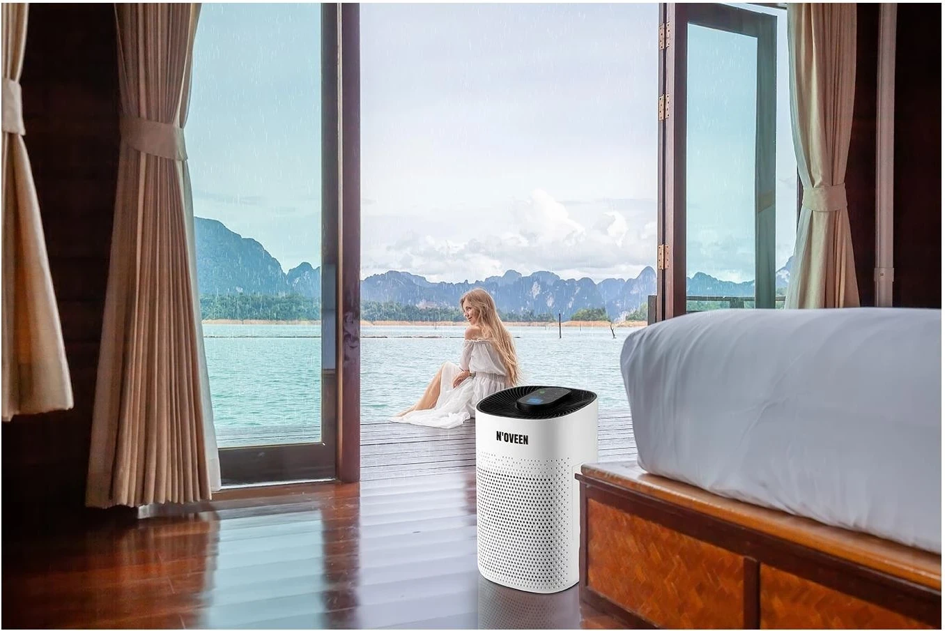 Sušilnik zraka N'OVEEN DH450, bel