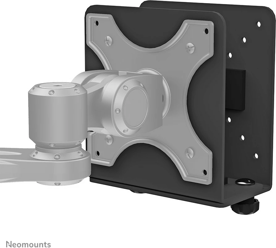Nosilec za mini PC Neomounts THINCLIENT-20, univerzalen, 7 kg, jeklo, črno