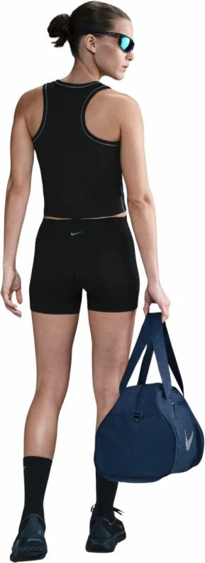 Crop majica za ženske Nike, črna