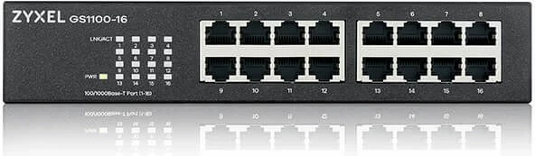 Neposlovni Gigabit Ethernet preklopnik Zyxel GS1100-16