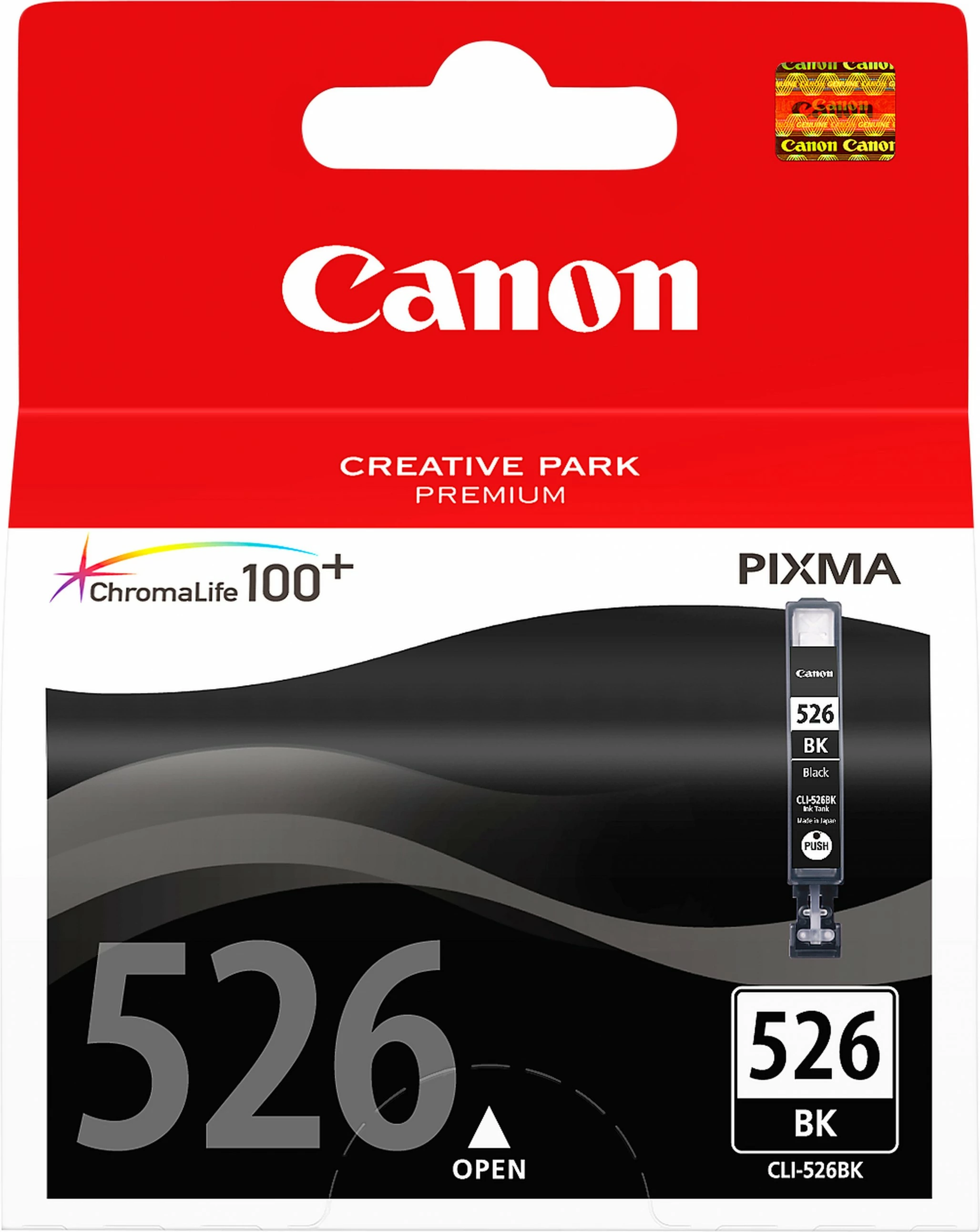 Črnilna kartuša Canon CLI-526BK, pigmentna, 1 kos, črna