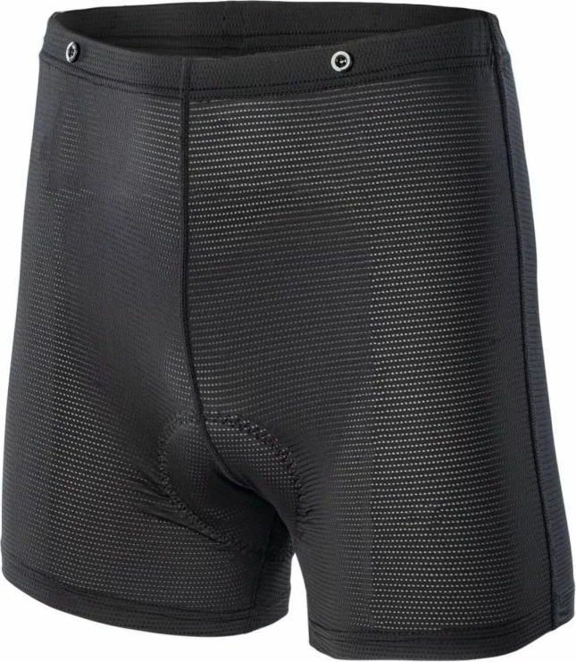 Kratke kolesarske hlače Radvik za moške, črne