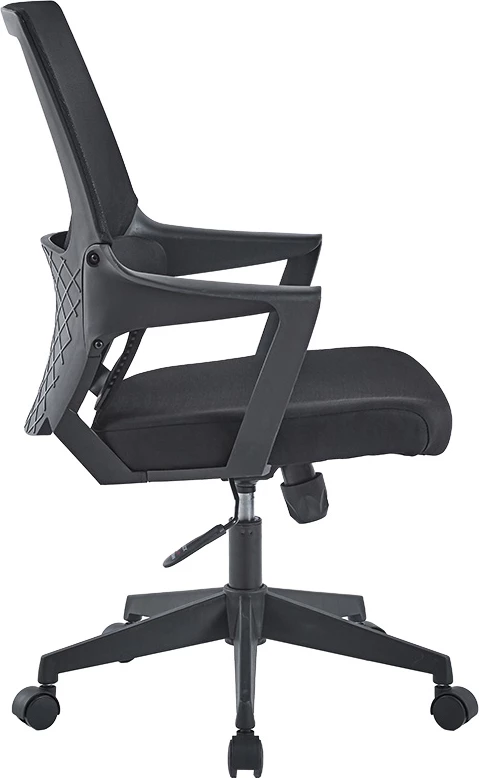 Pisarniški stol z mrežo, Fragrant, črn