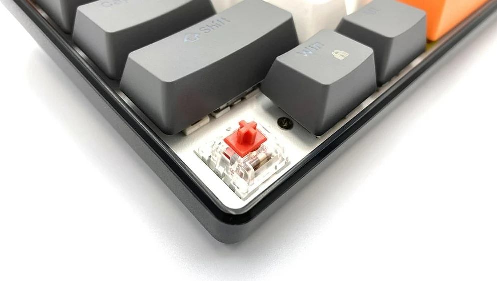 Mehanska tipkovnica 60%, večbarvna osvetlitev, Media-Tech MT1258, črna