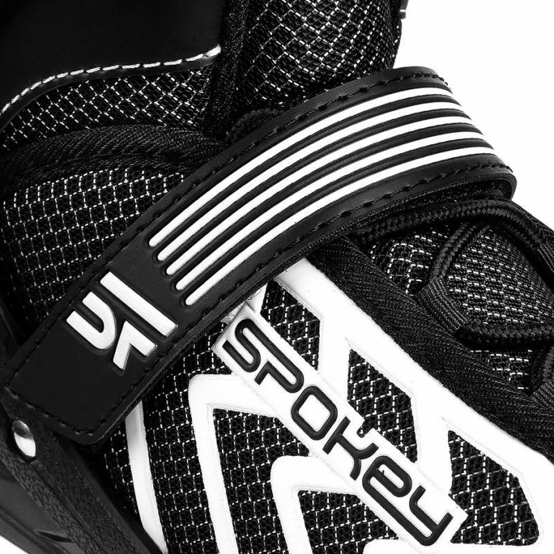 Rolerji za otroke Spokey Khan, črno-beli