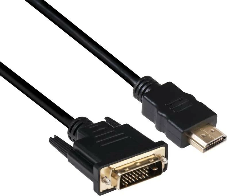 Kabel DVI na HDMI 2 m 4K30Hz črn, Club3D