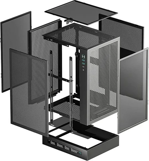 Konzola DEEPCOOL R-CH170-BKNPI0D-G-1, Tower, črna
