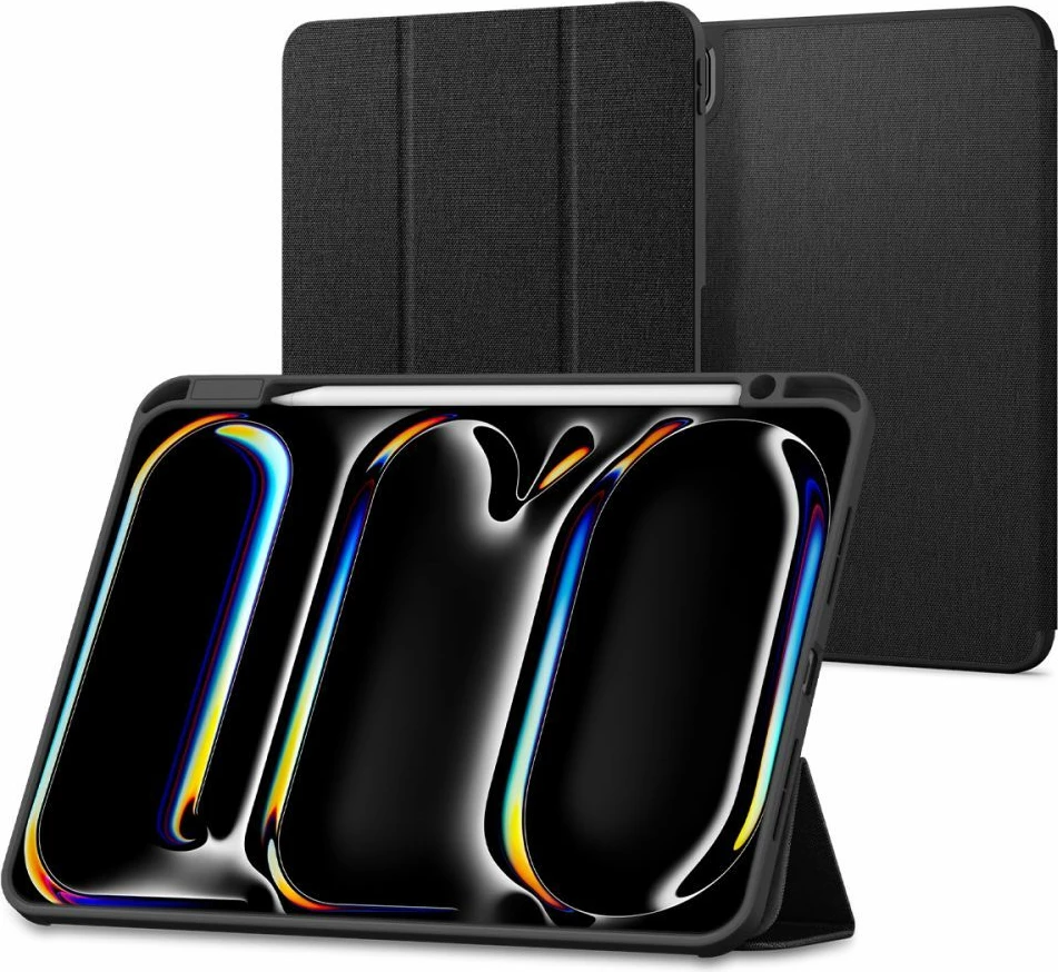 Ovitek za iPad Pro 13" 2024, Spigen Urban Fit, črn