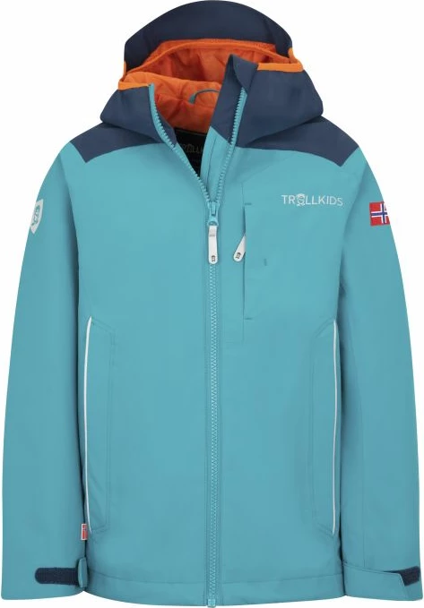 Jakna za otroke Trollkids, modra