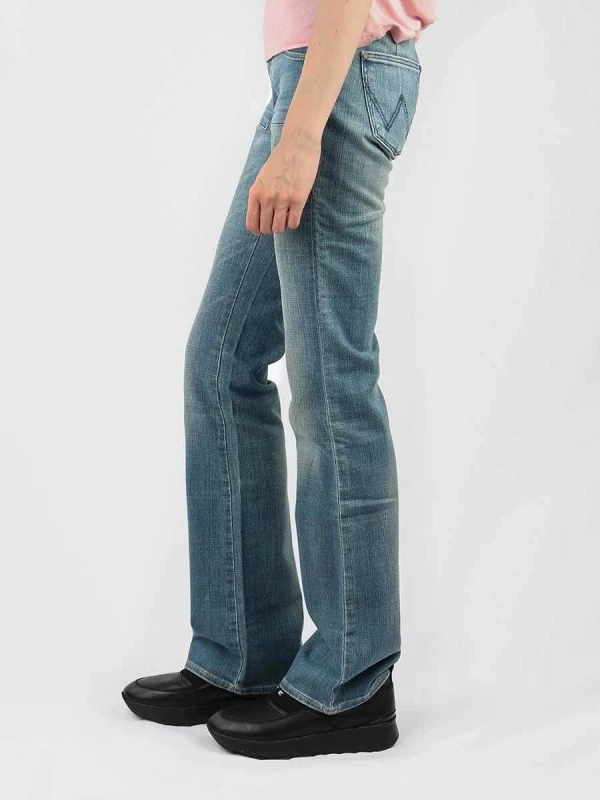 Široke hlače za ženske Wrangler, Megan Super Low Bootcut