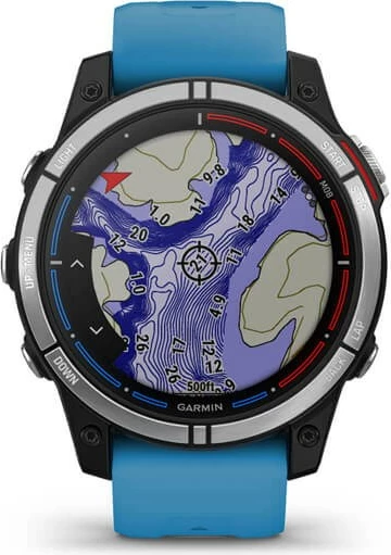 Pametna ura Garmin quatix 7, 47 mm, Bluetooth, GPS, modra