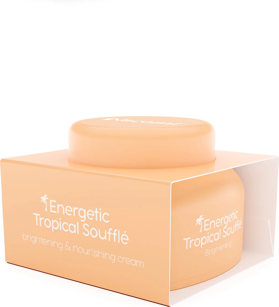 Nega obraza Energetic Tropical Souffle, Nacomi, 50 ml
