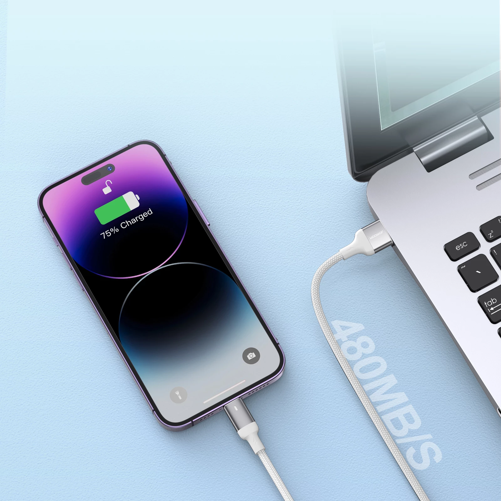 Kabel USB-C na Lightning Joyroom Extraordinary Series A10, 2 m, 20 W, bel