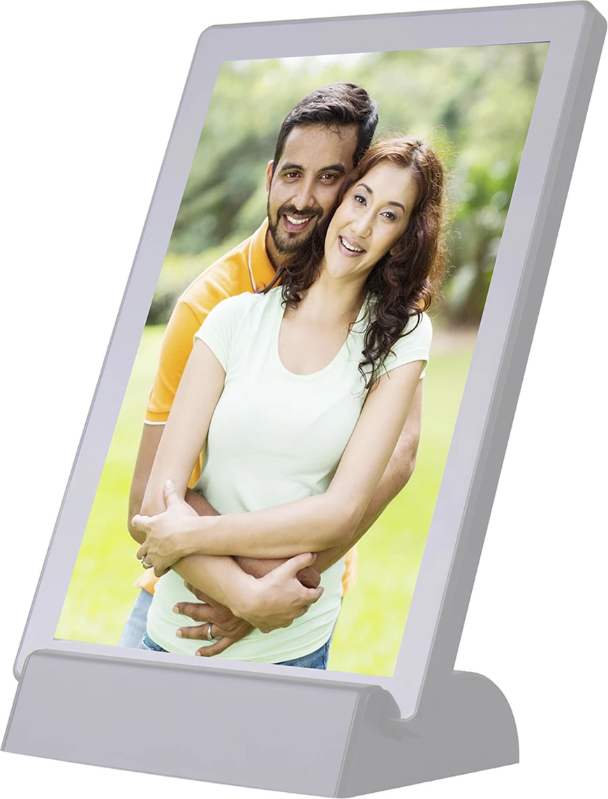 Digitalni okvir Denver Frameo PFF-1070W, 10,1", 16 GB, bel