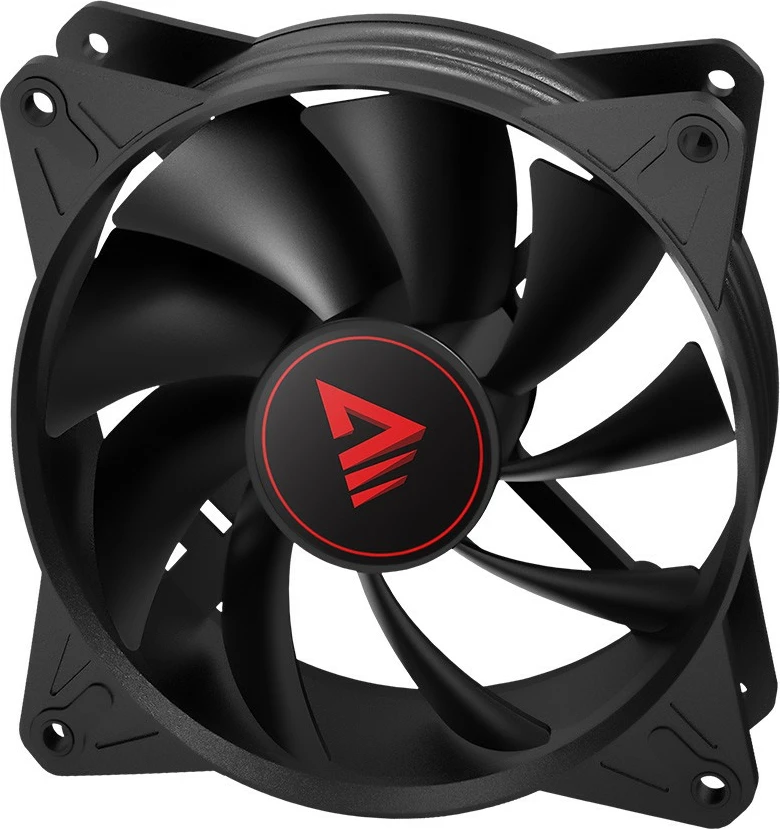 Ventilator za ohišje Savio BLADE X1, 120 mm, 4-pin PWM, črn