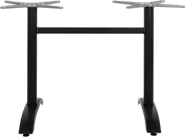 Aluminijasta osnova 2 nogi FH461.01 Črna mat 78x60x73