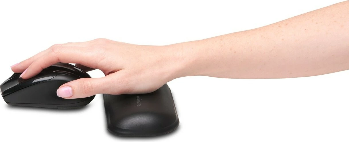 Ergonomska podpora za zapestje Kensington ErgoSoft za miško, gel, TPU, črna