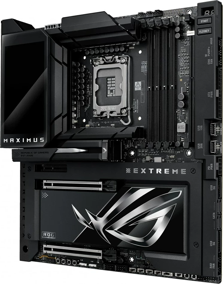 Matična plošča ASUS ROG MAXIMUS Z890 EXTREME, vtičnica LGA 1851, črna