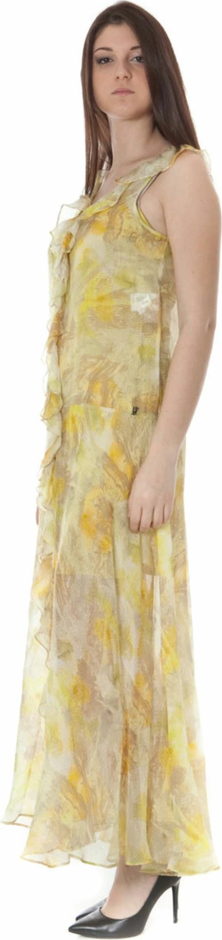 Dolga obleka JOHN GALLIANO ženska, rumena
