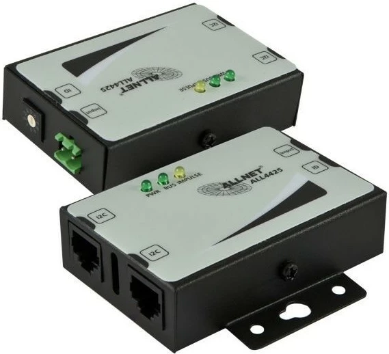 Števec ALLNET 98824, CE, RoHS, črn