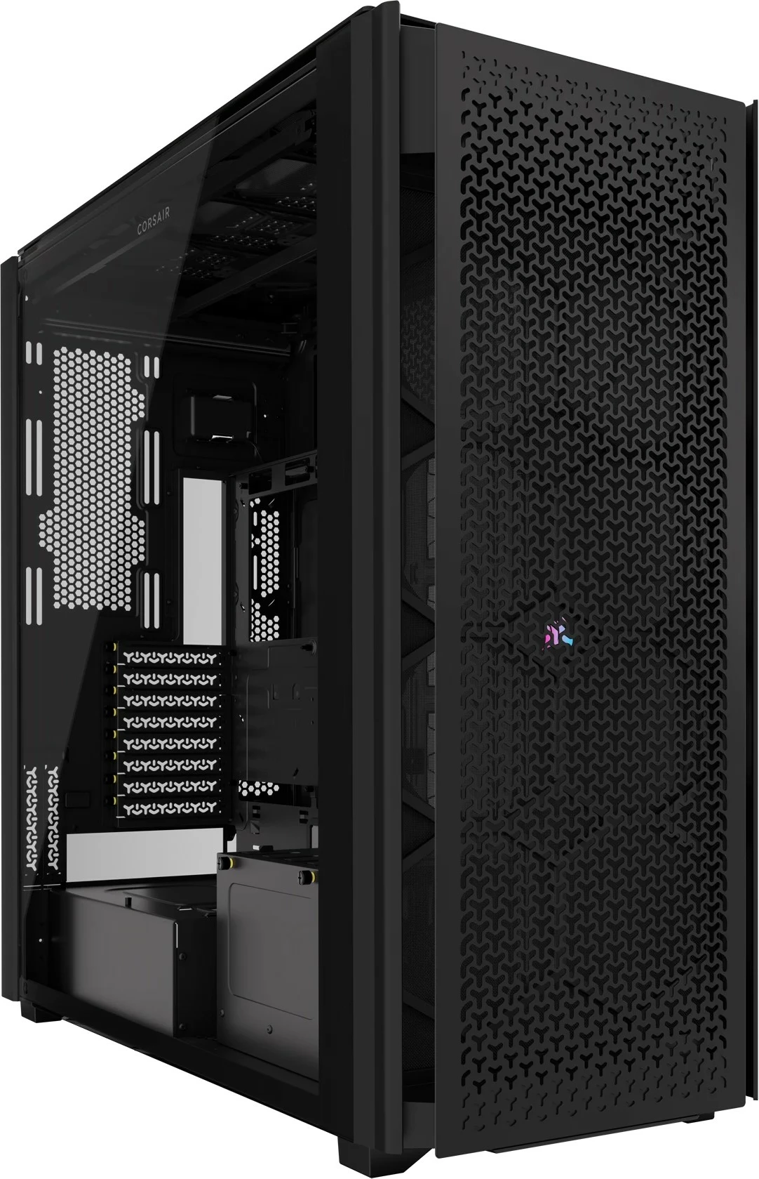 Računalniško ohišje Super Full Tower Frame 9000D RGB, Corsair, ATX, črno