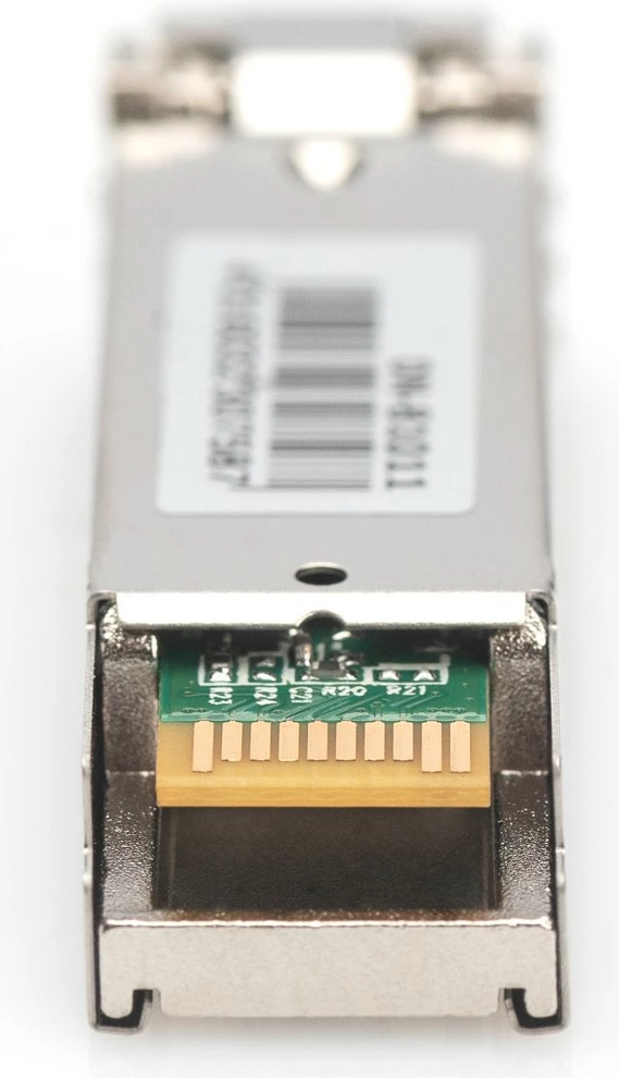 Mini SFP prenapetostni transceiver Digitus 1,25 Gbps, 20 km, LC, kovinski