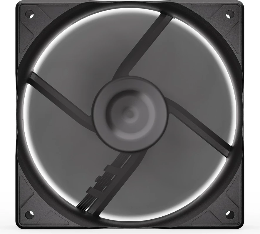 Ventilator za računalniško ohišje Endorfy Stratus 120 PWM EY4A007, 12 cm, črn