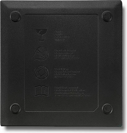 Zunanji DVD-RW zapisovalnik Qoltec 51858, USB 2.0, črn