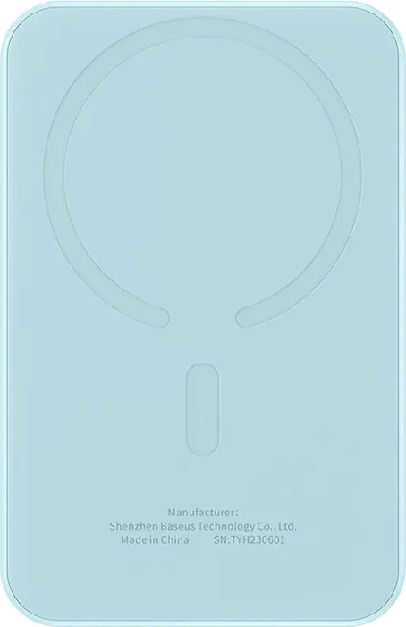 Magnetni mini powerbank 5000 mAh, 20W, USB-C, modra - Baseus