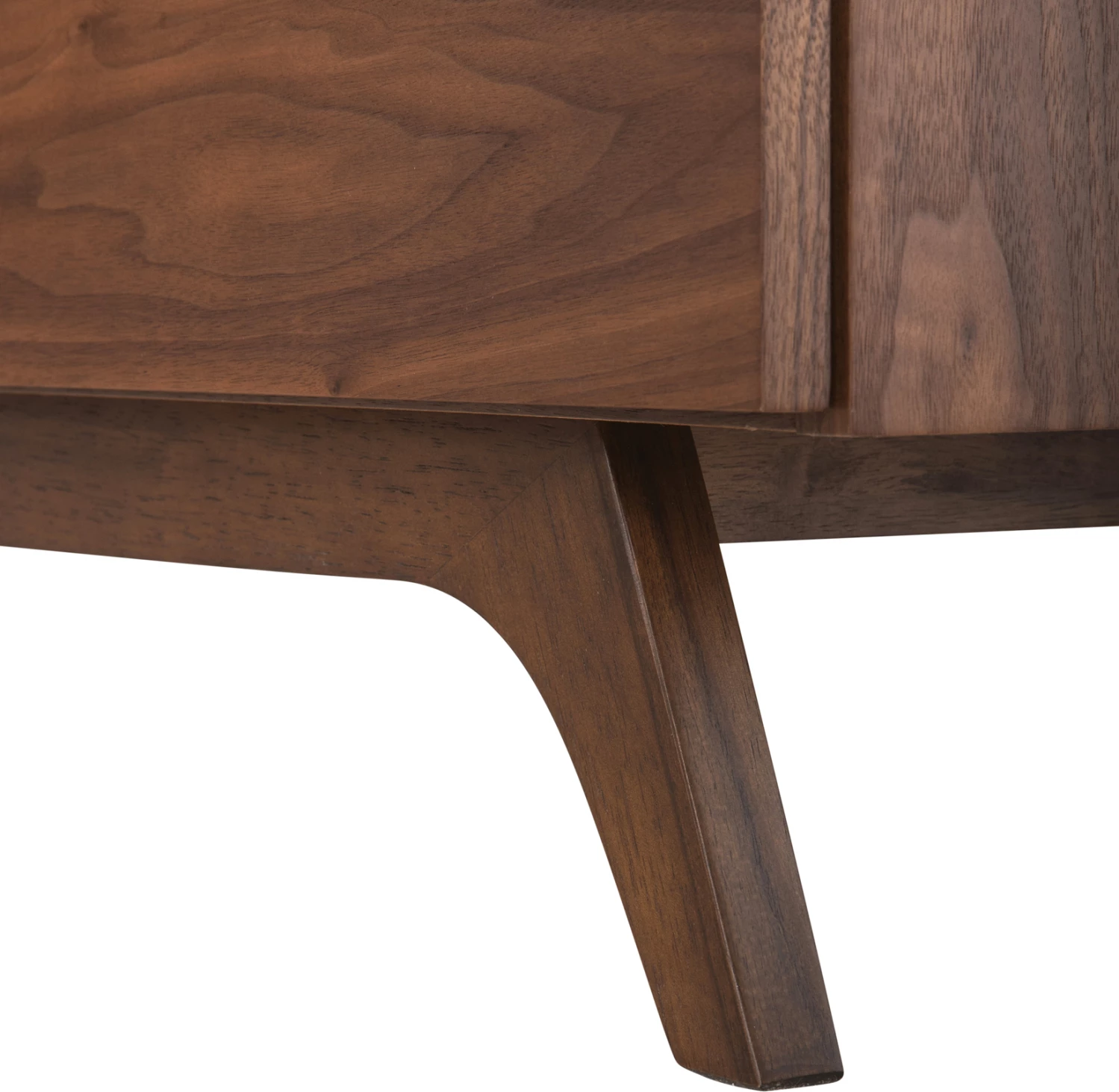 Buffet Preda FH9747 iz MDF z barvo oreha in temno sivega furnirja 167x28-40x80H cm