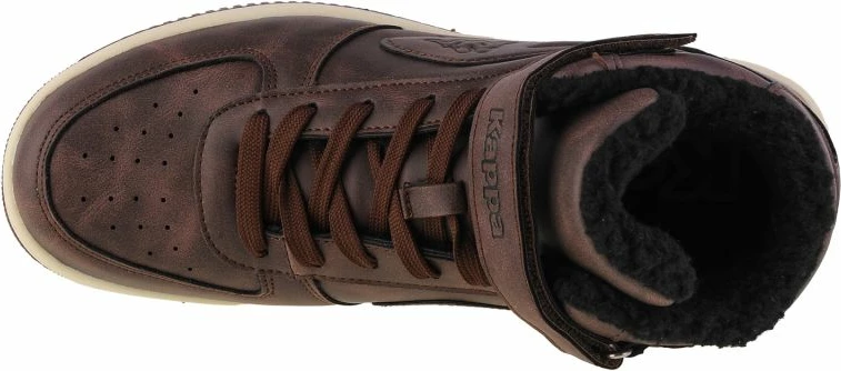 Visoke superge z umetnim krznom Kappa Bash Mid, moške, rjava