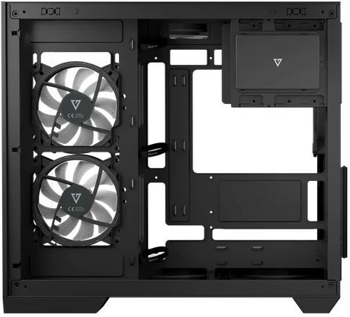 Računalniško ohišje Volcano Panorama APEX ARGB 3F Midi MODECOM, siva