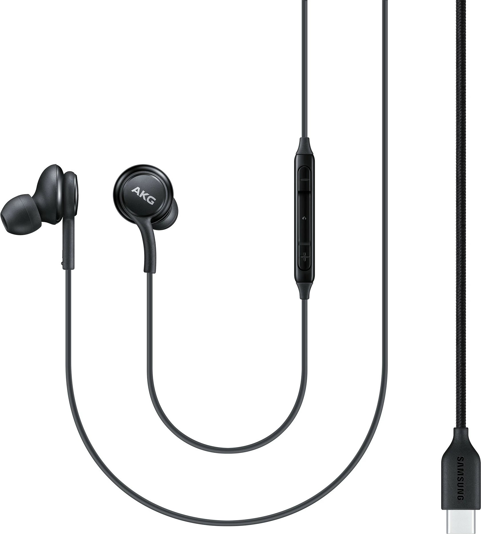 Kablirane slušalke za klice in glasbo Samsung EO-IC100, črne