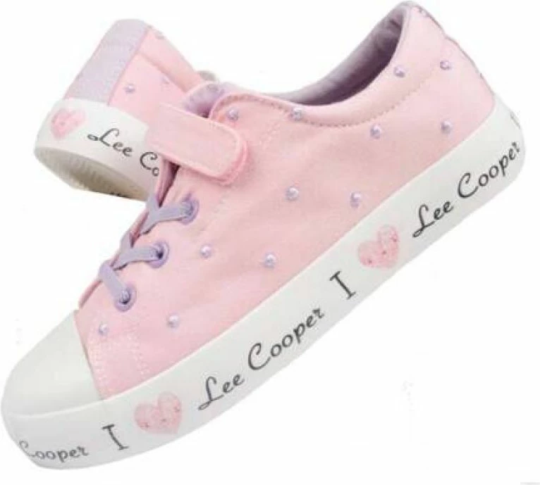 Superge za dekleta Lee Cooper, rožnate