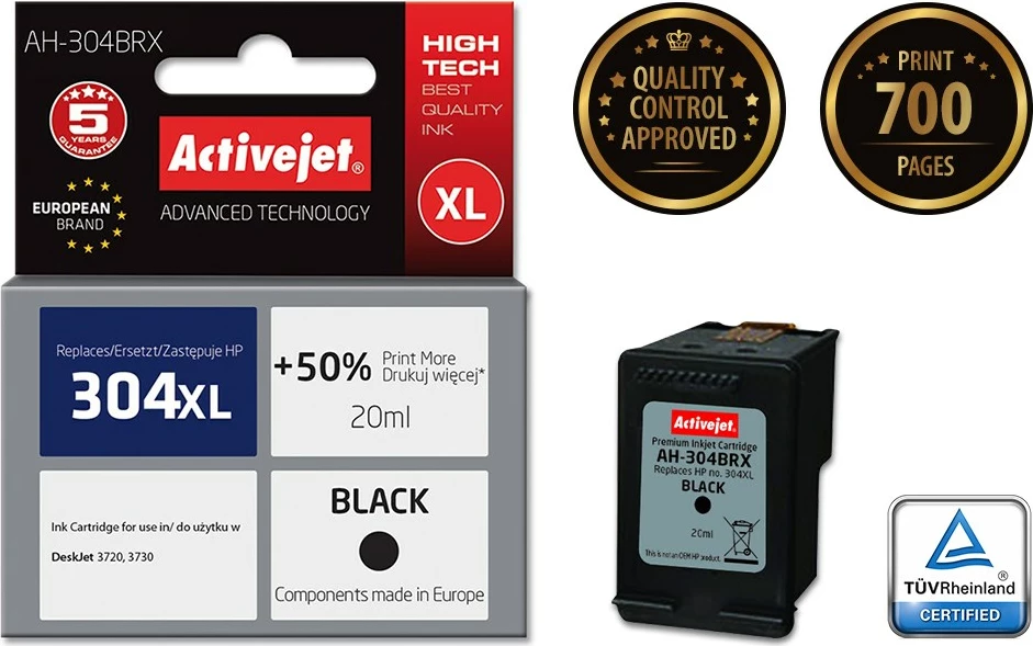 Zamenjalni toner Activejet AH-304BRX za tiskalnike HP, črn