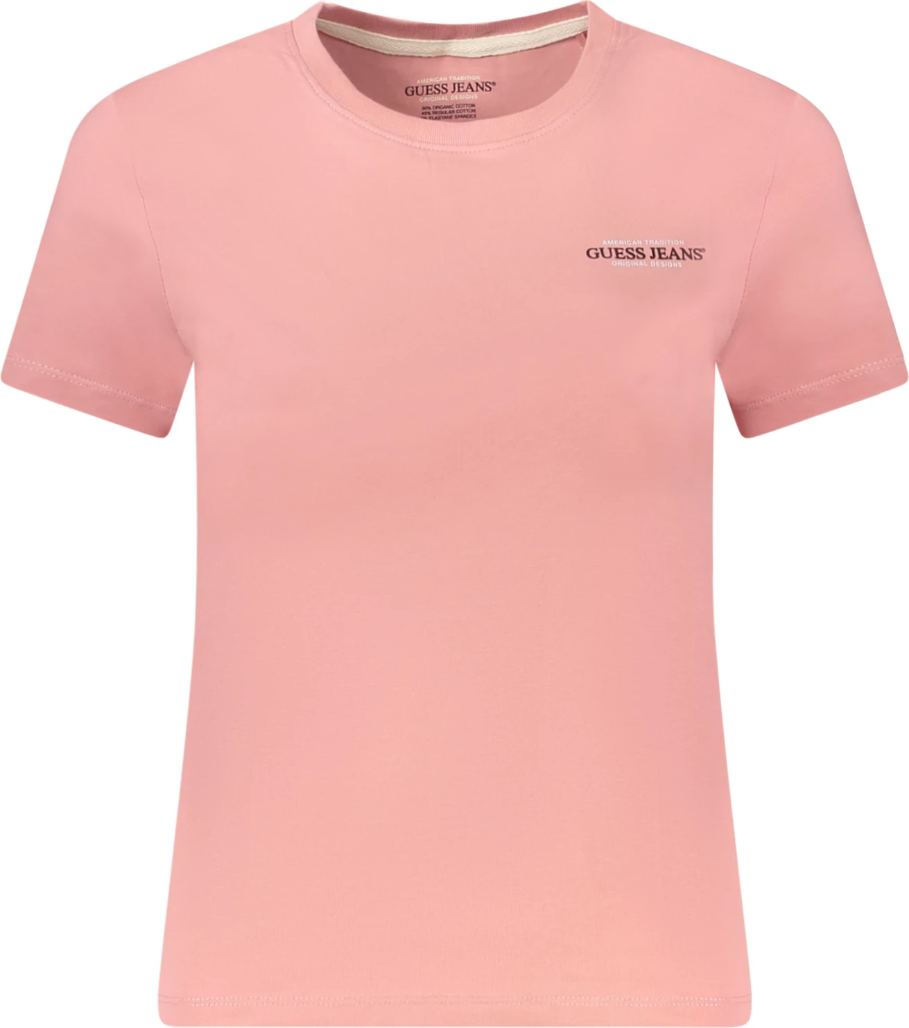Majica za ženske GUESS JEANS, roza