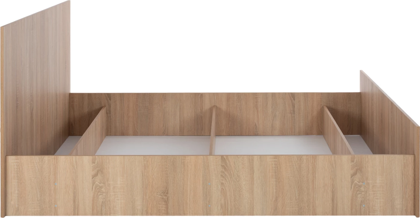 Postelja ADLER 160x200 cm v barvi sonoma hrasta