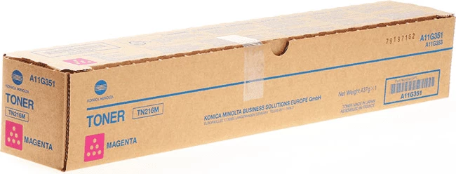 Toner kartuša Konica Minolta TN216M A11G351, 26.000 strani, standardna, magenta
