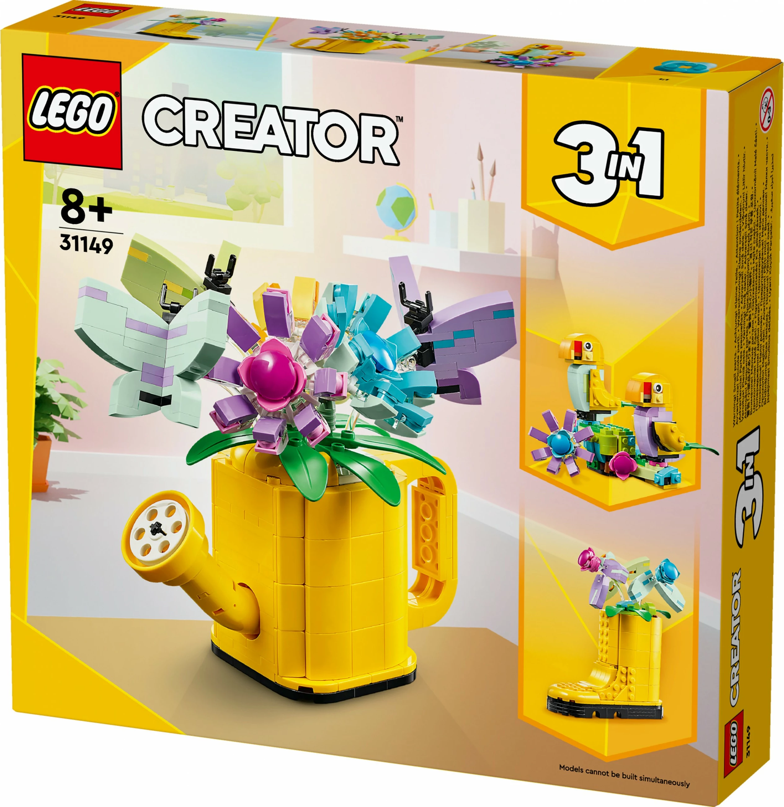 Set za gradnjo LEGO Creator 3in1, 31149, 420 kosov, večbarven