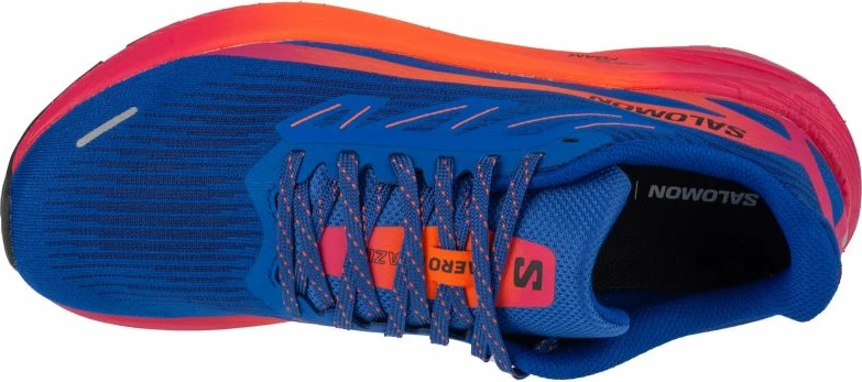 Superge za tek za moške Salomon Aero Blaze 2, modre in oranžne