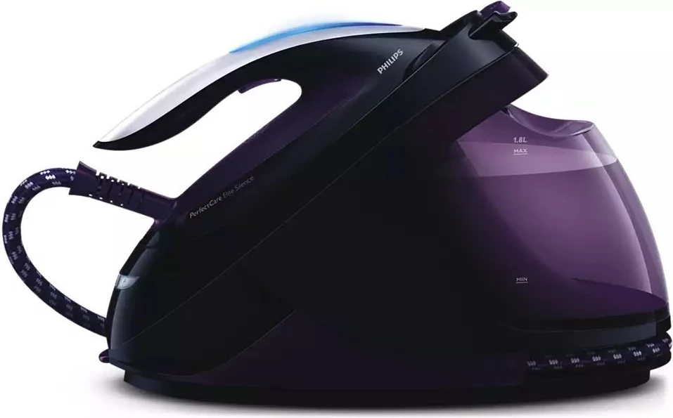 Železo za likanje Philips PerfectCare, 2400 W, vijolično